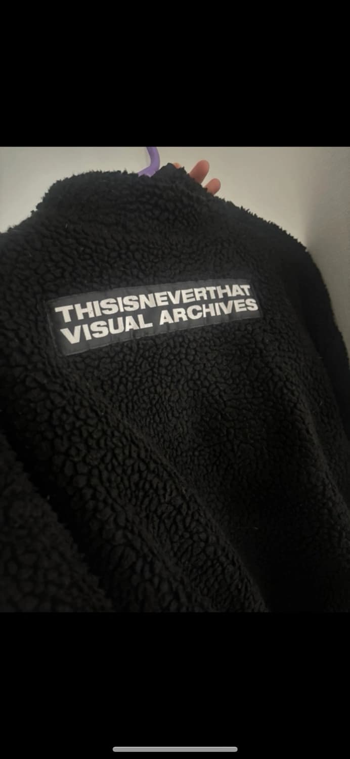 디스이스네버댓 thisisneverthat 리버시블 뽀글이 후리스  상품이미지2