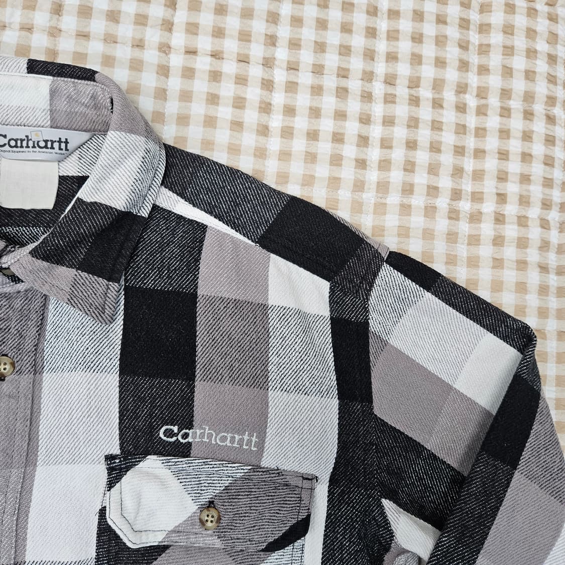칼하트 투포켓 간절기 셔츠 남자100 상품이미지3