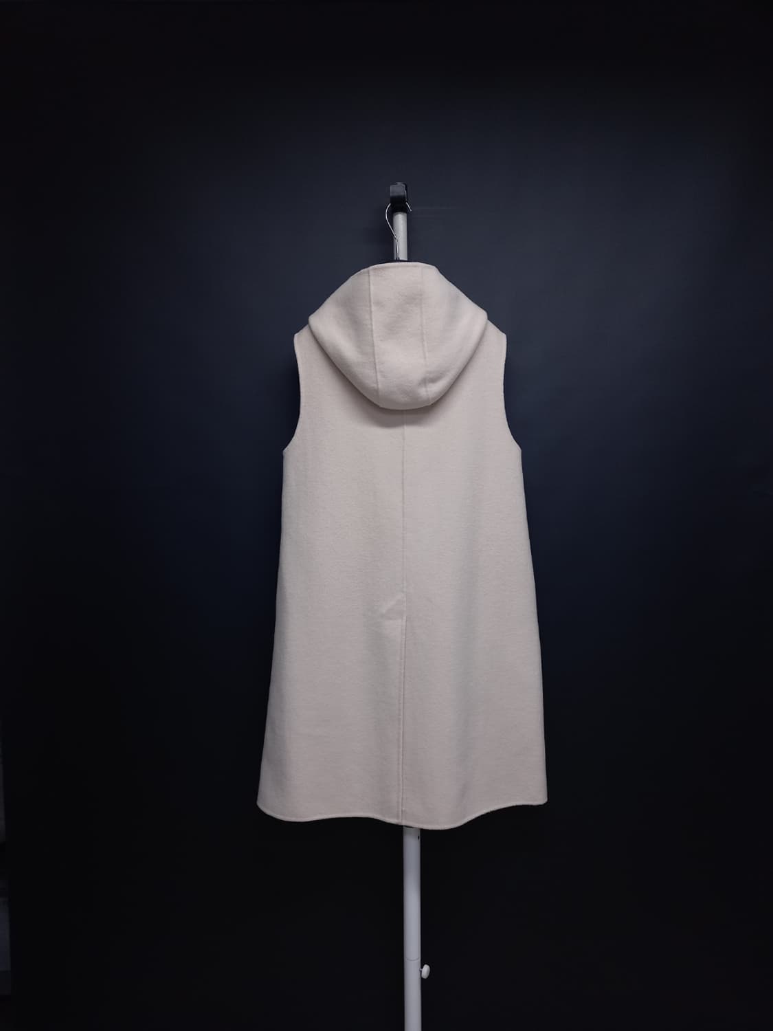 플라스틱아일랜드 춘추동 핸드메이드 후드 롱 베스트 66.77 상품이미지2