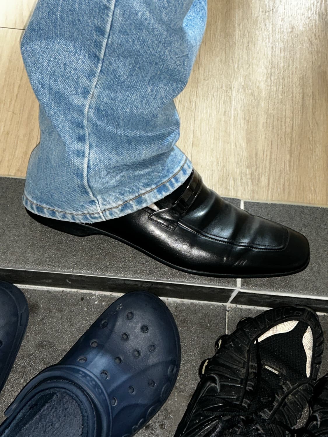 프라다 스포츠 레더 로퍼 상품이미지10