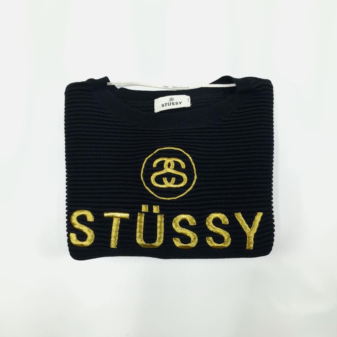 (CS584)S-M 스투시 ss링크로고 크롭 니트 스웨터knit여성 상품이미지9