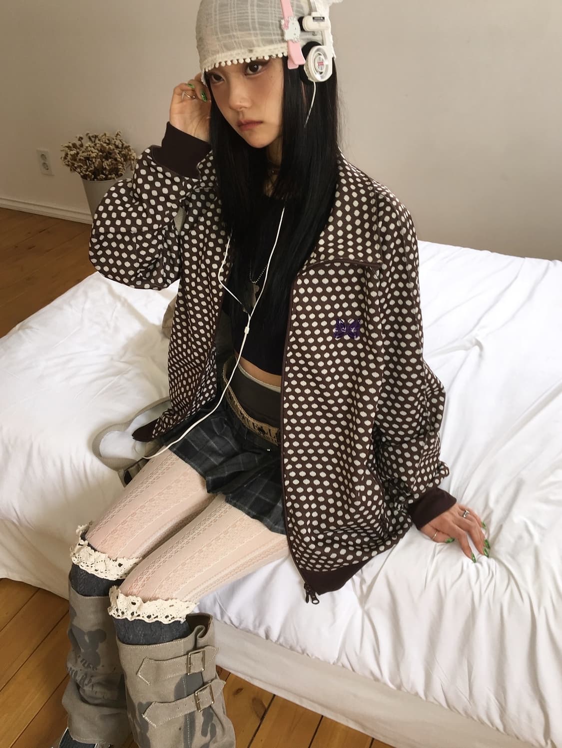 니들스 브라운 도트져지 상품이미지3