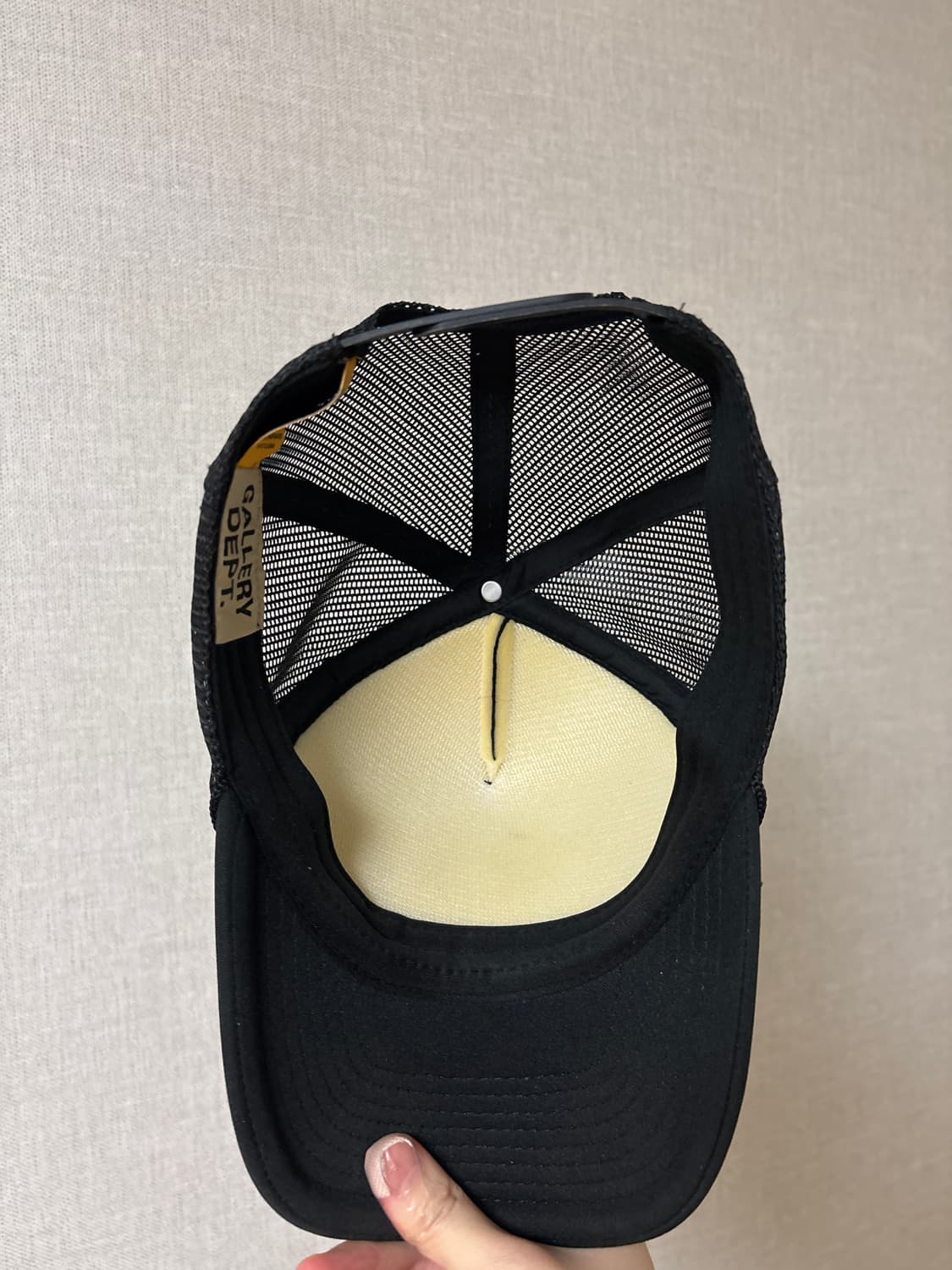 [갤러리 디파트먼트] GD 트리커 캡 블랙 상품이미지4