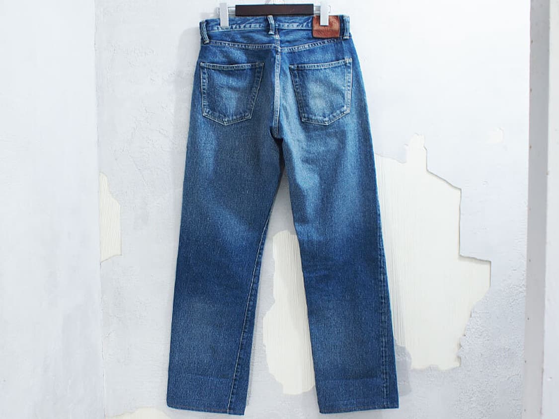 (30)텐더로인 5P 레귤러 스트레이트 셀비지 데님팬츠 다트포드 블랙잭 상품이미지2