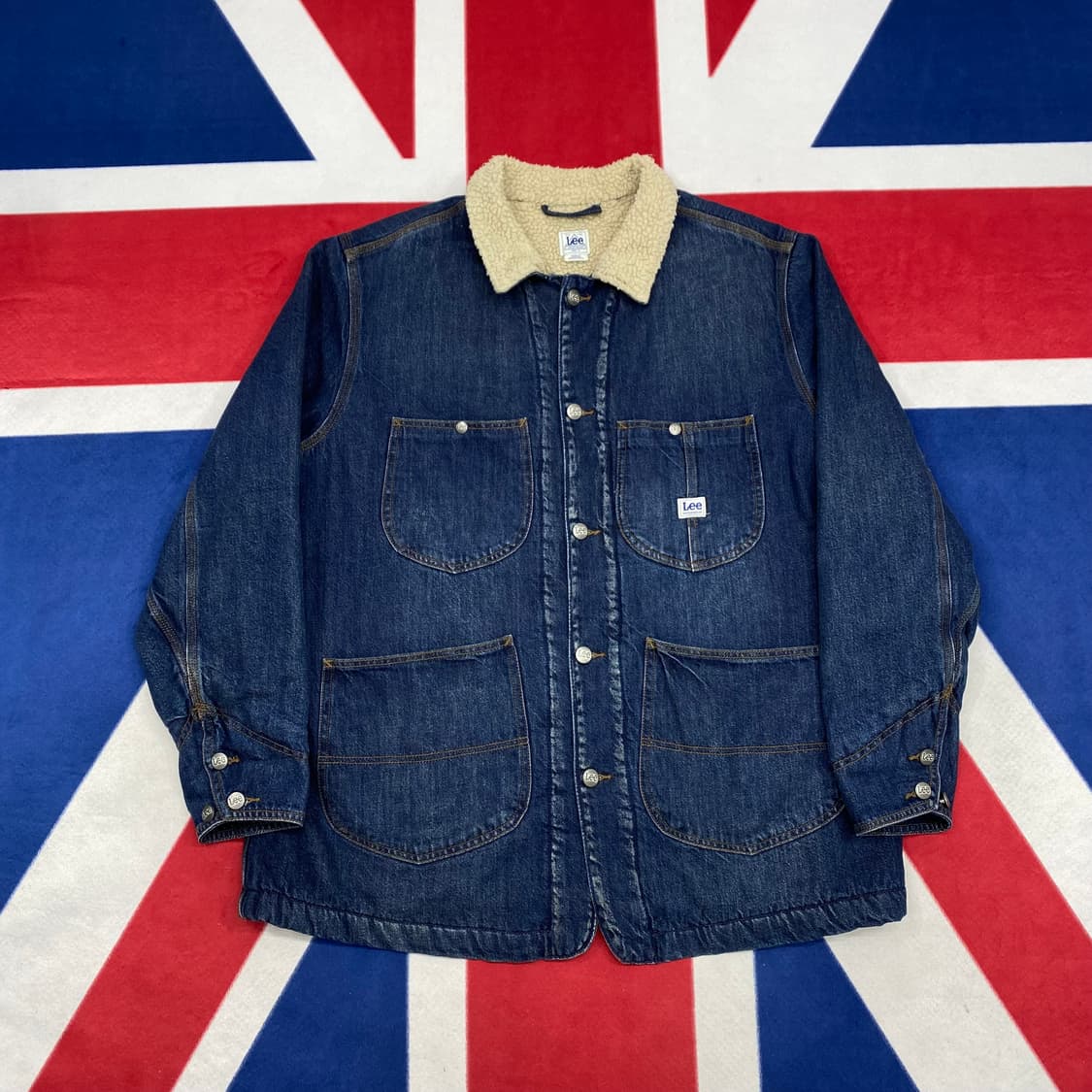 Lee 쉐르파 데님 워크자켓 XL 실측 XXL  상품이미지1