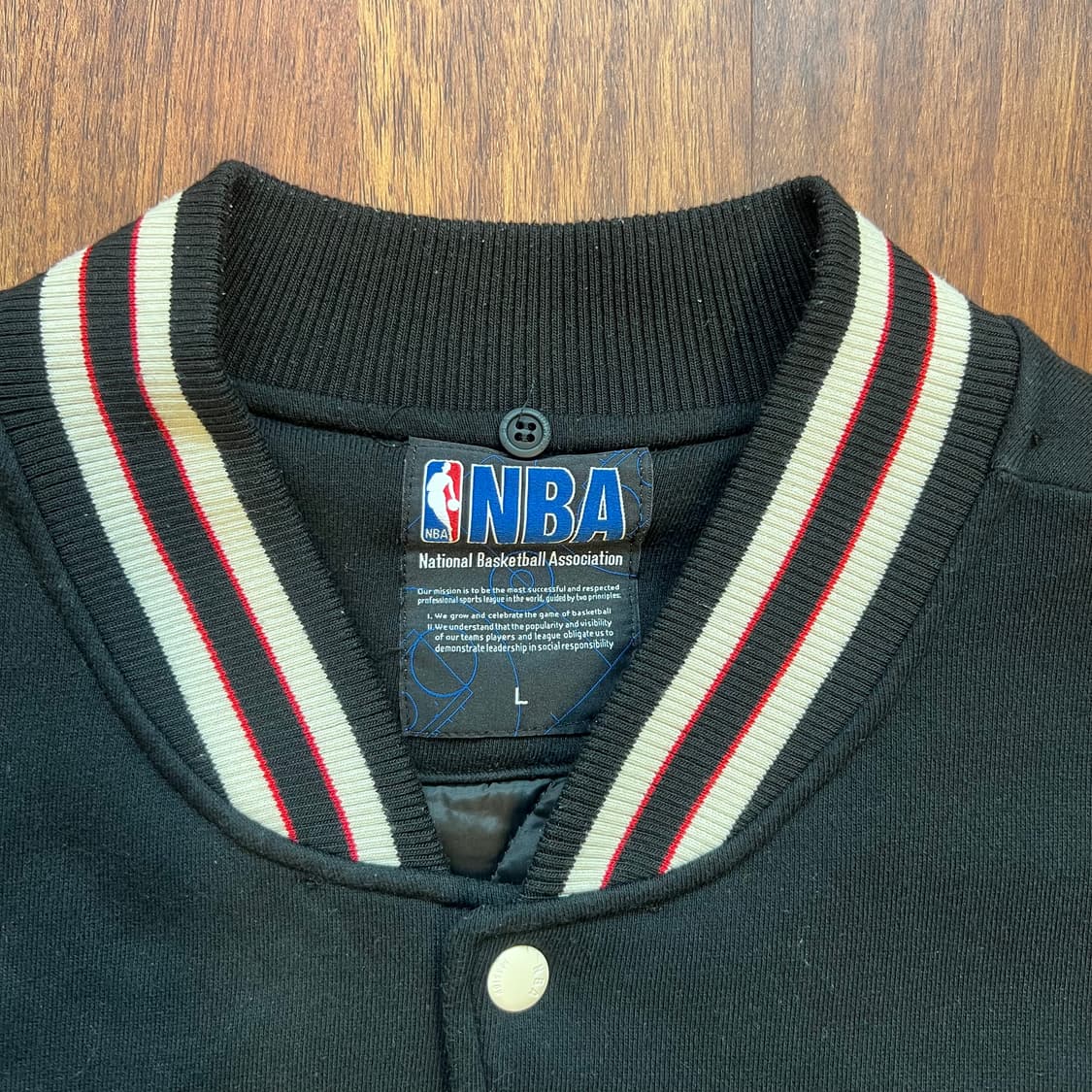 [L]NBA 시카고불스 바시티자켓 상품이미지3