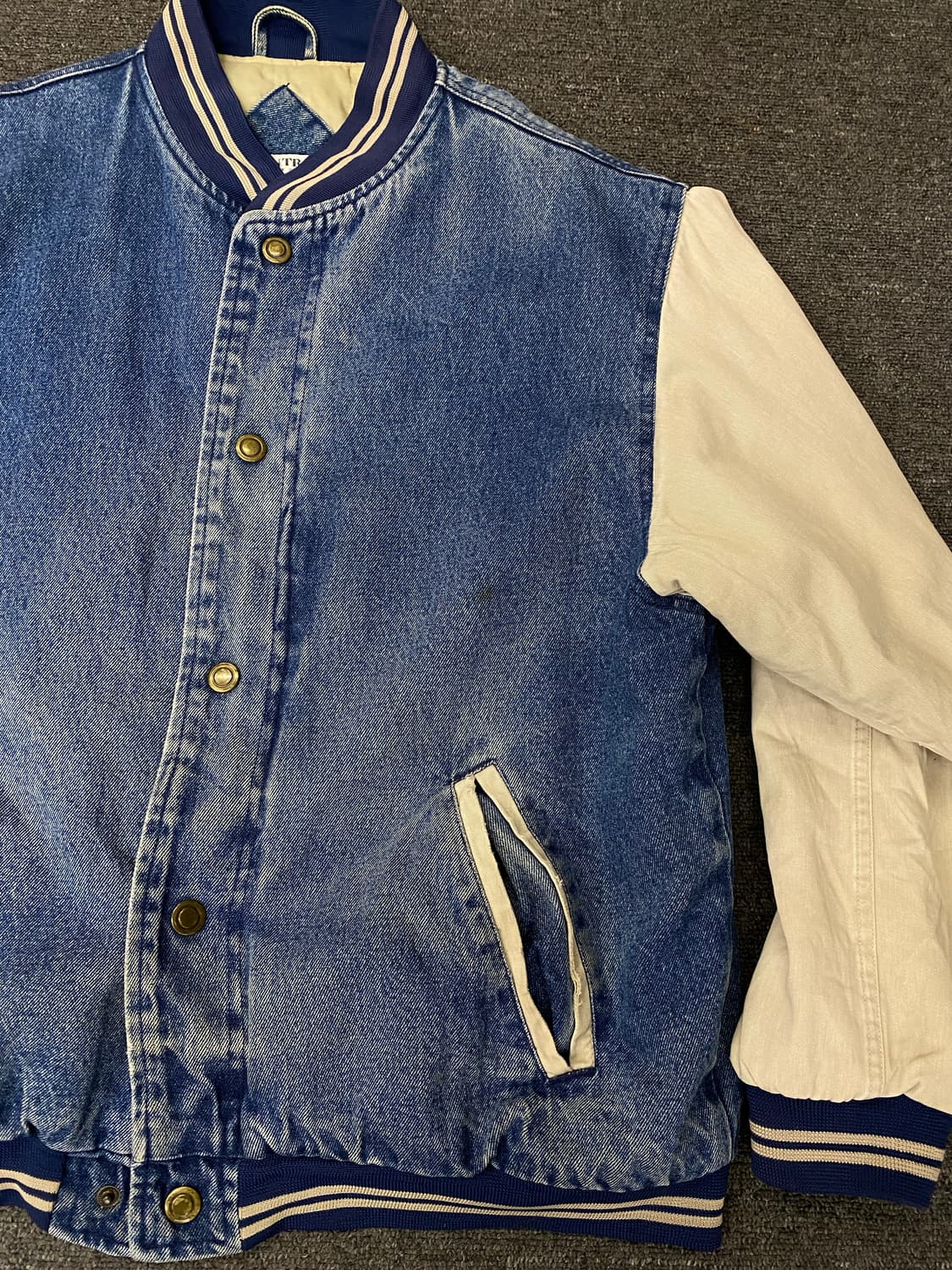 Yukontrail 유콘트레일 데님 바시티 자켓 상품이미지4