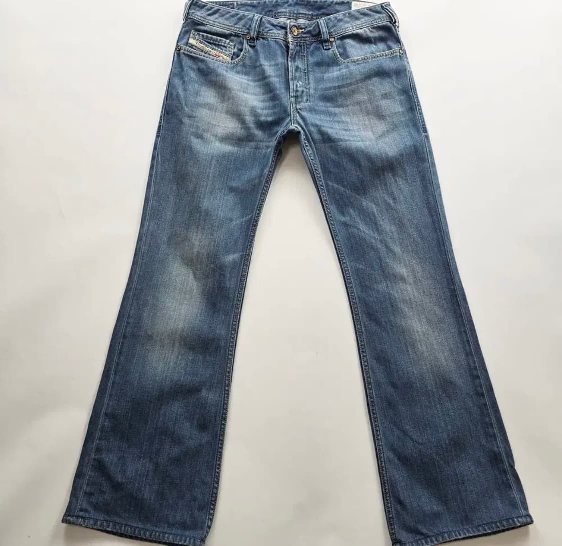 디젤 자탄 청바지 부츠컷 워싱 데님팬츠 상품이미지1