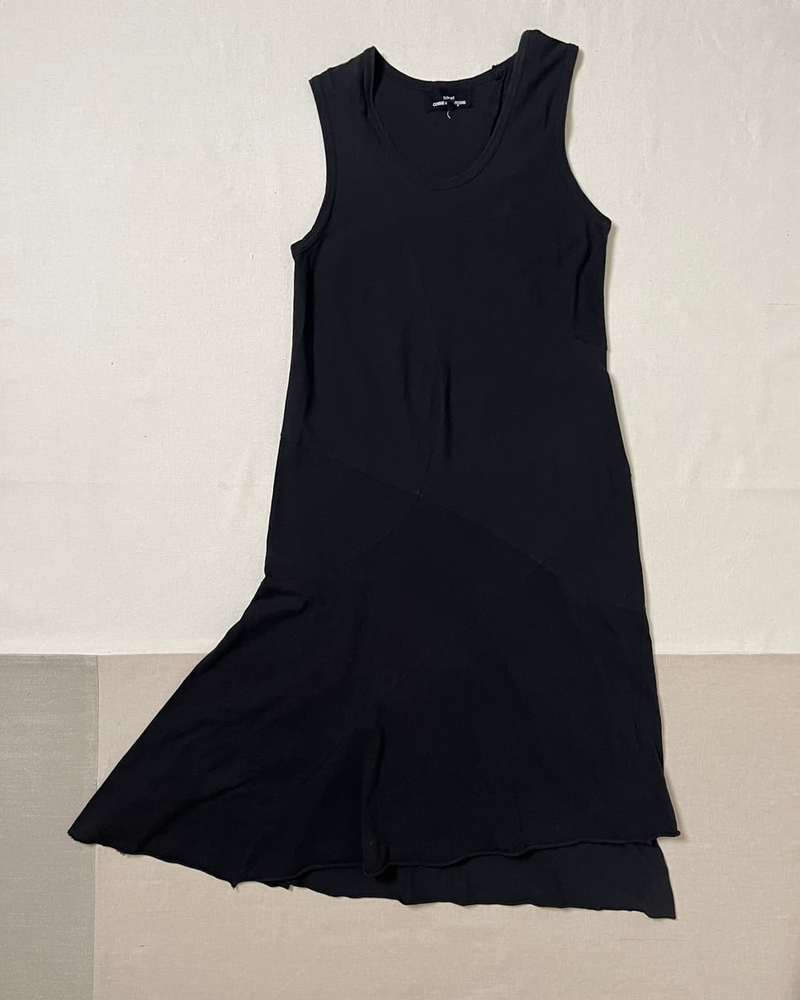 꼼데가르송 커브 패널 슬리브리스 원피스 comme des garcons 상품이미지1