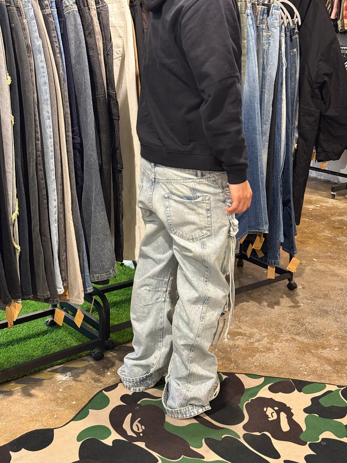 자라 유틸리티 멀티 포켓 카고 팬츠 상품이미지10