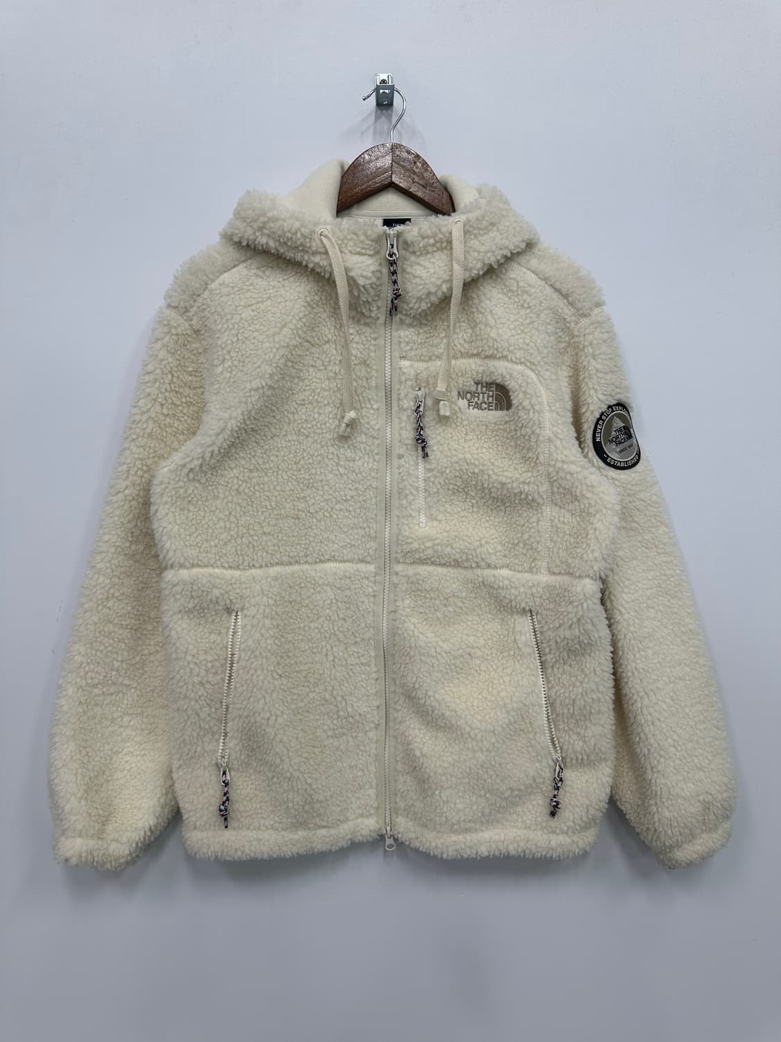 노스페이스 아이보리 뽀글이 후리스  상품이미지1