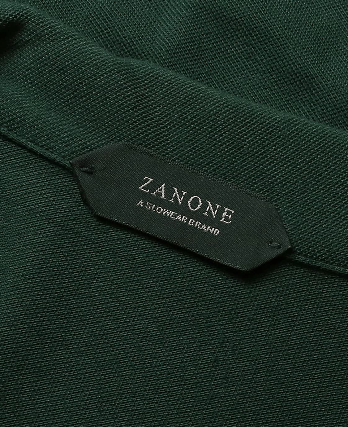 자노네 [Zanone] 스페셜 피마 코튼 그린 PK 티셔츠 상품이미지5