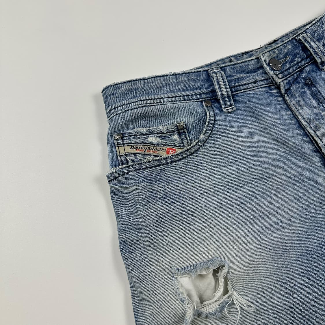 디젤 사파도 데님 쇼츠 상품이미지5
