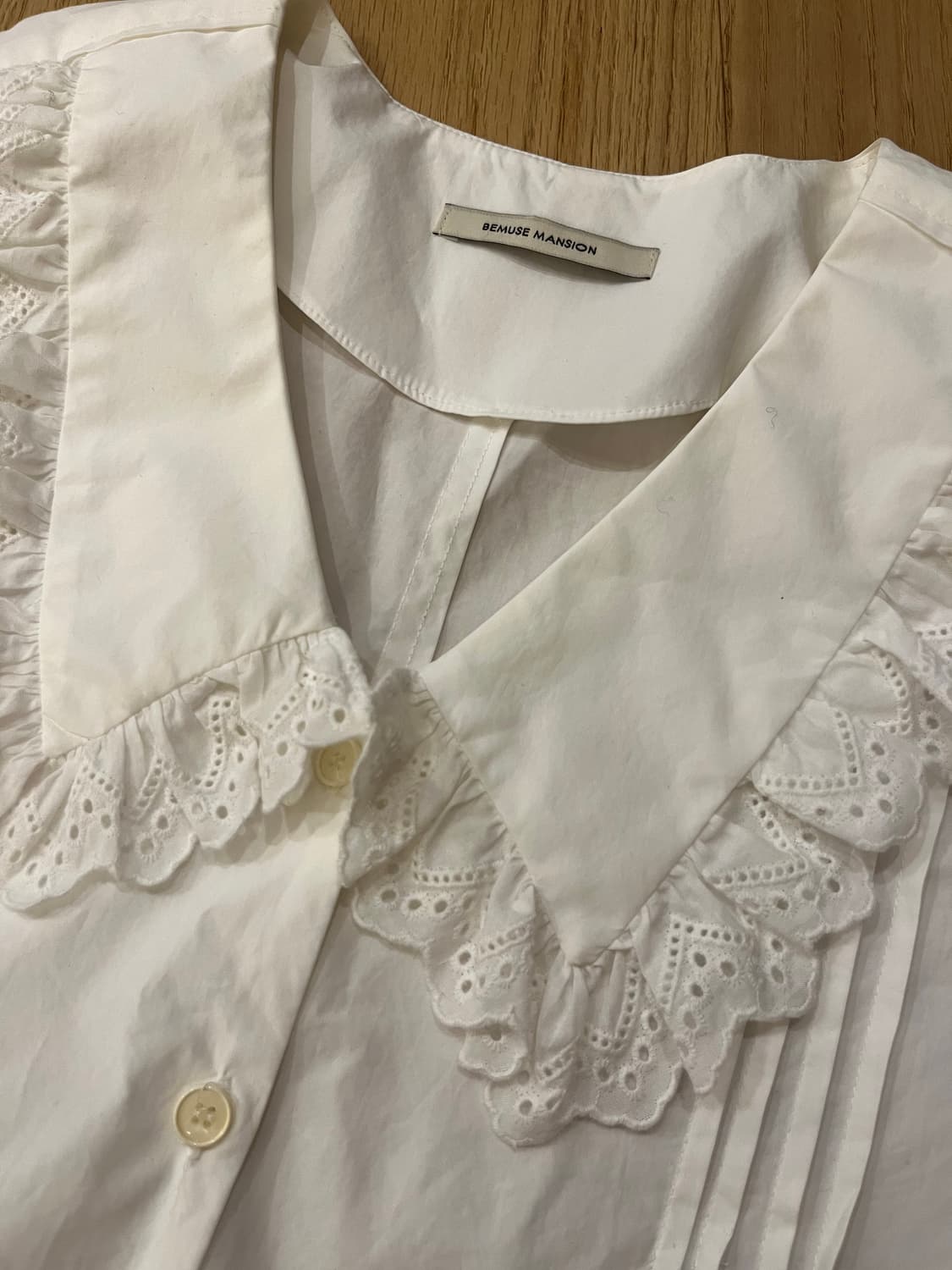 bemuse mansion 빈티지 셔츠 상품이미지2