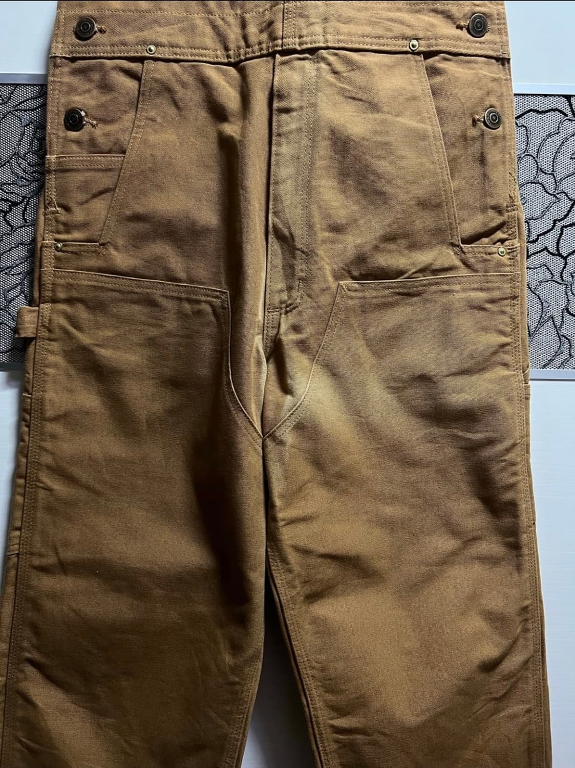 칼하트 더블니 오버롤 상품이미지4