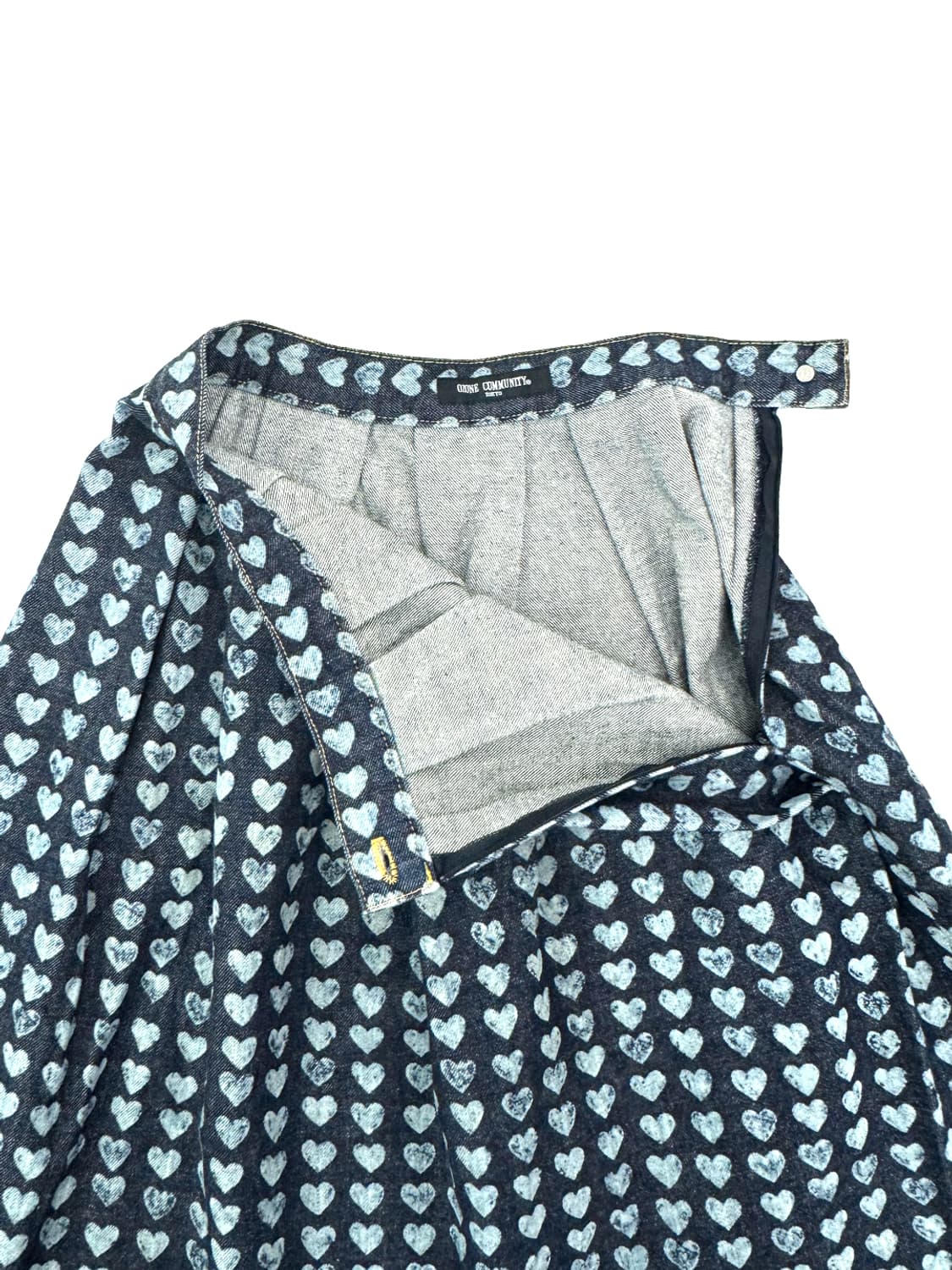 Ozone Community Heart Pattern Skirt 상품이미지3