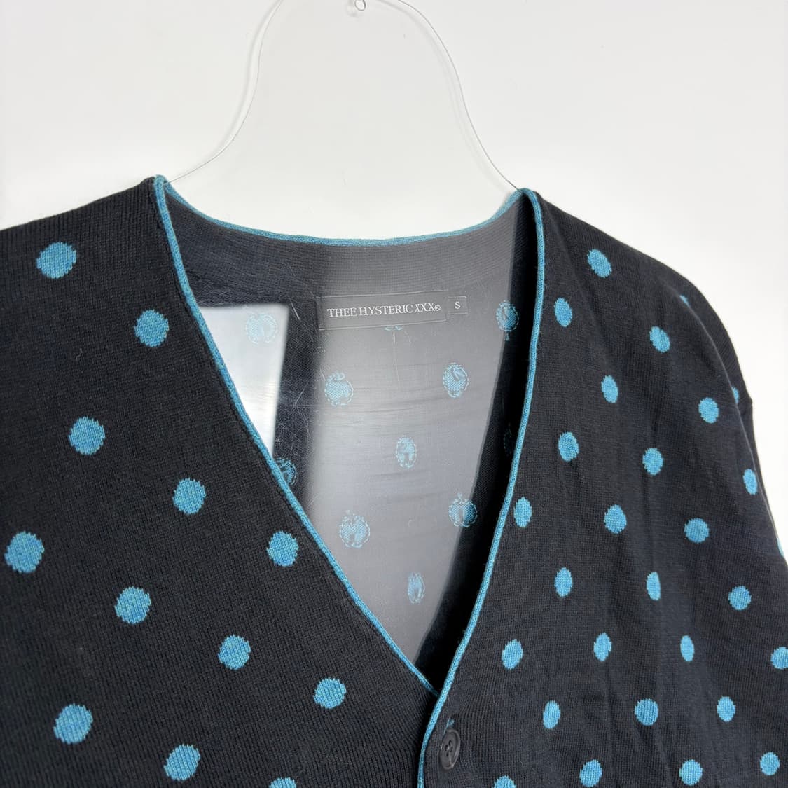 히스테릭글래머 도트 니트 가디건 상품이미지2