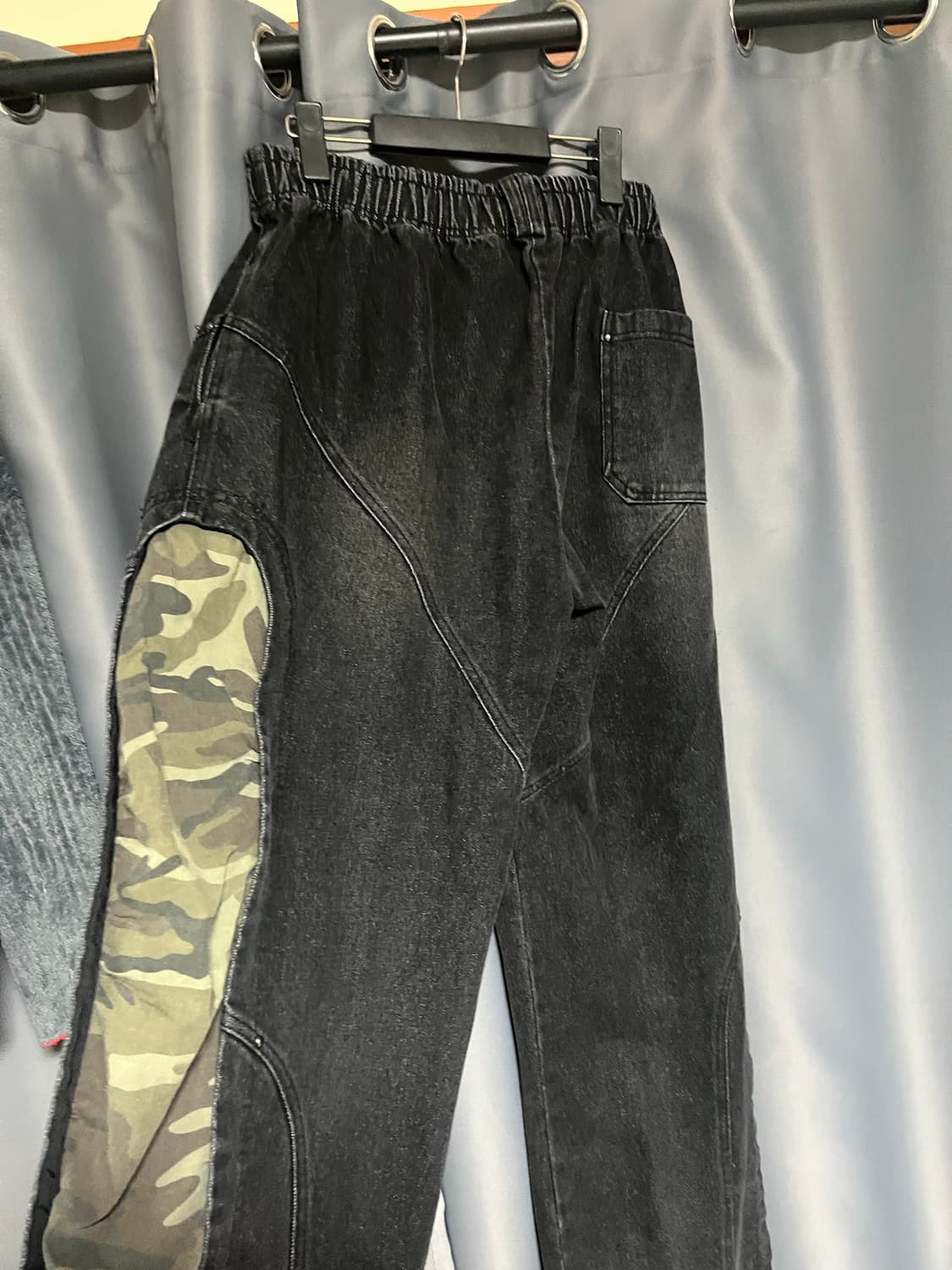 RSSC INCISION SIDE WRINKLE DENIM PANTS  상품이미지4