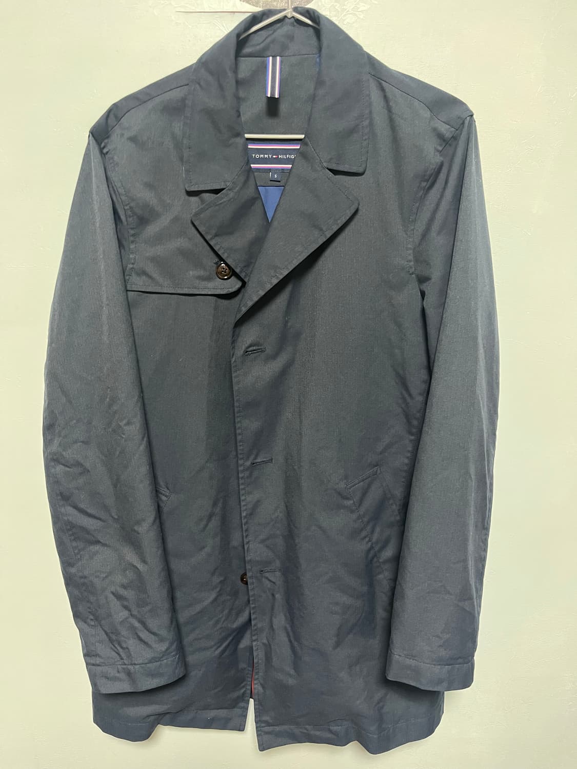 타미힐피거 네이비 트렌치코트 S 상품이미지1