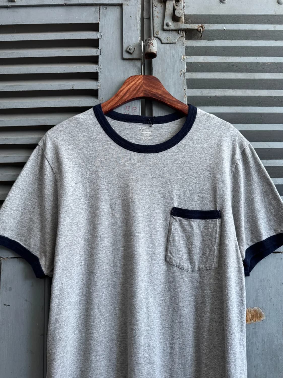 [L]J.Crew 제이크루 클래식 포켓 링거 티셔츠 상품이미지1