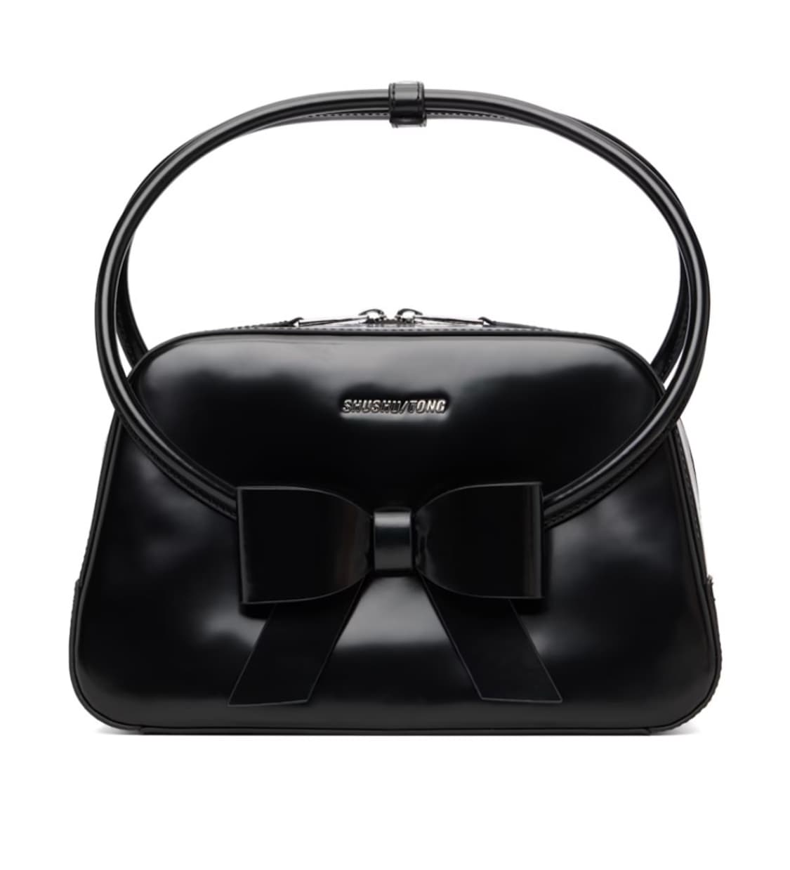 슈슈통 보우 레더 도트백 25FW 상품이미지1