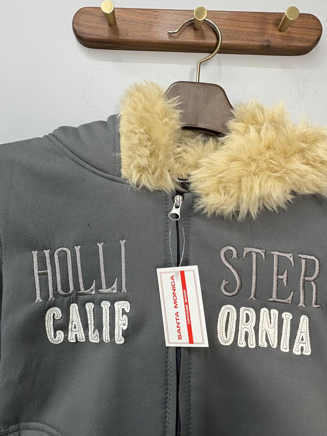 빈티지 y2k 스트릿 퍼 후드집업 A3044 상품이미지3