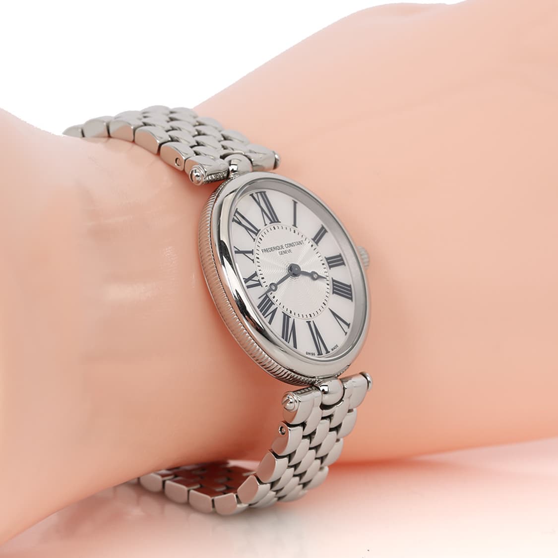 프레드릭콘스탄트 아르데코 오발 워치 스틸 시계 네이플 상품이미지9