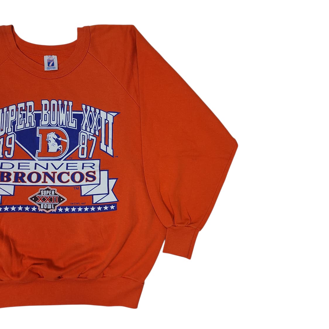 '80s Denver Broncos Super Bowl Sweatshir 상품이미지4