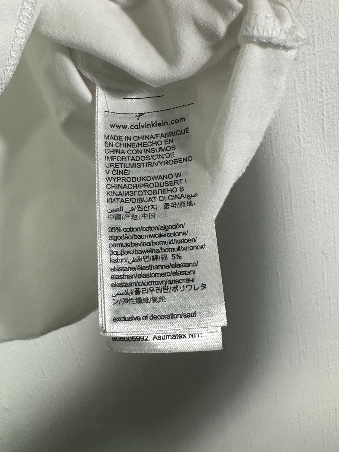 캘빈클라인 슬림핏 반팔 xs 상품이미지4
