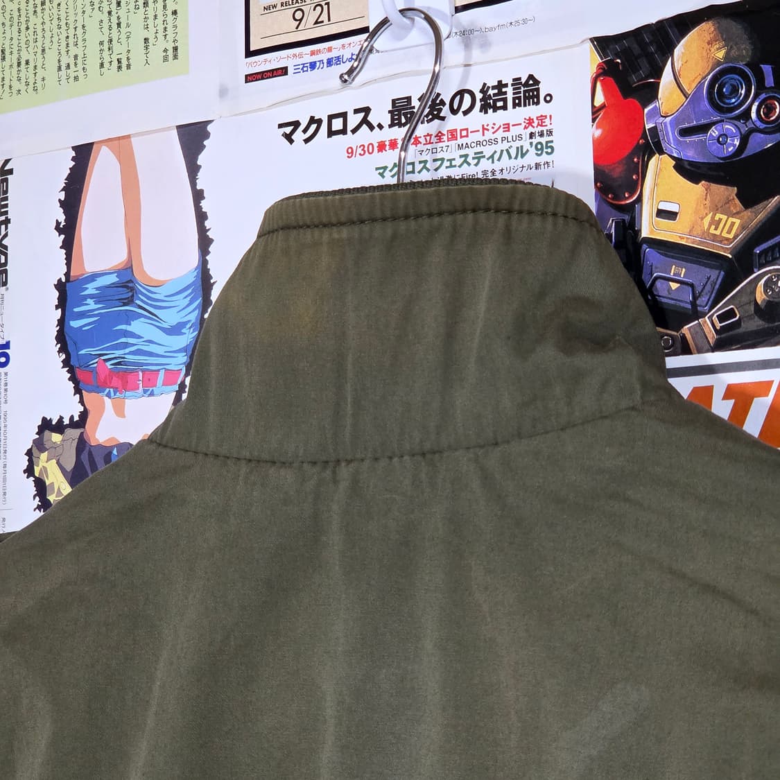 빈티지 밀리터리 절개 항공 자켓 상품이미지8