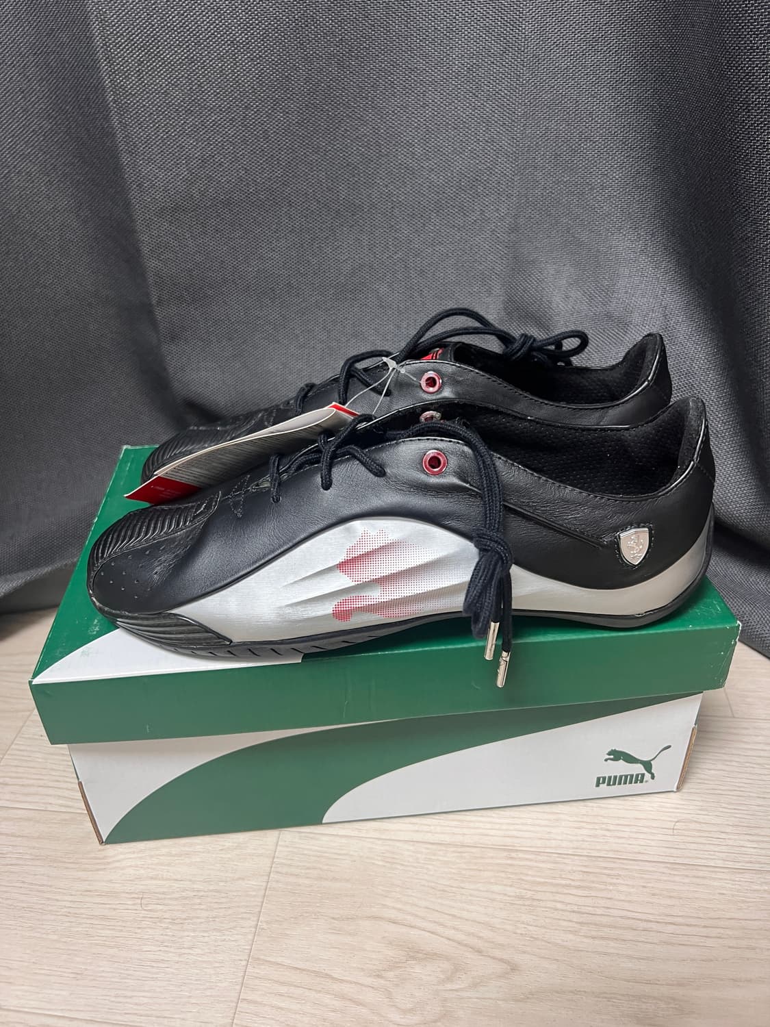 퓨마 빈티지 스피드캣 페라리 Krattek SF black-sliver 상품이미지1