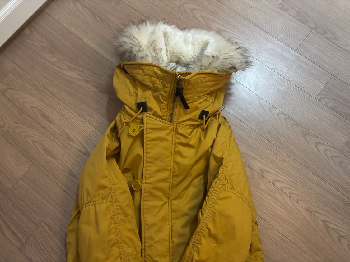 카이아크만 2way 야상패딩 여성 sm 야상 양털퍼 후드 상품이미지1