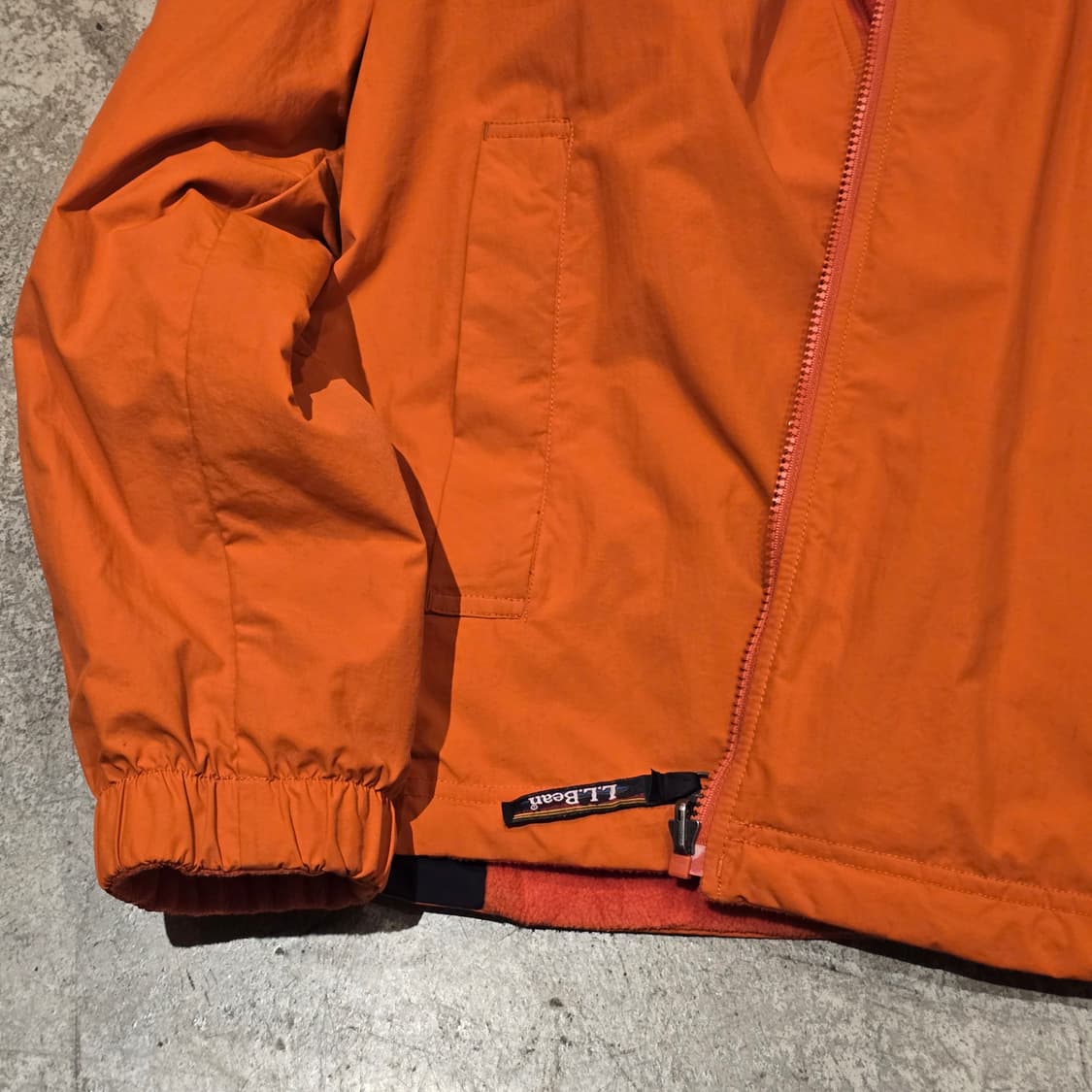 90s L.L.Bean 리버시블 플리스 쉘 자켓 상품이미지5