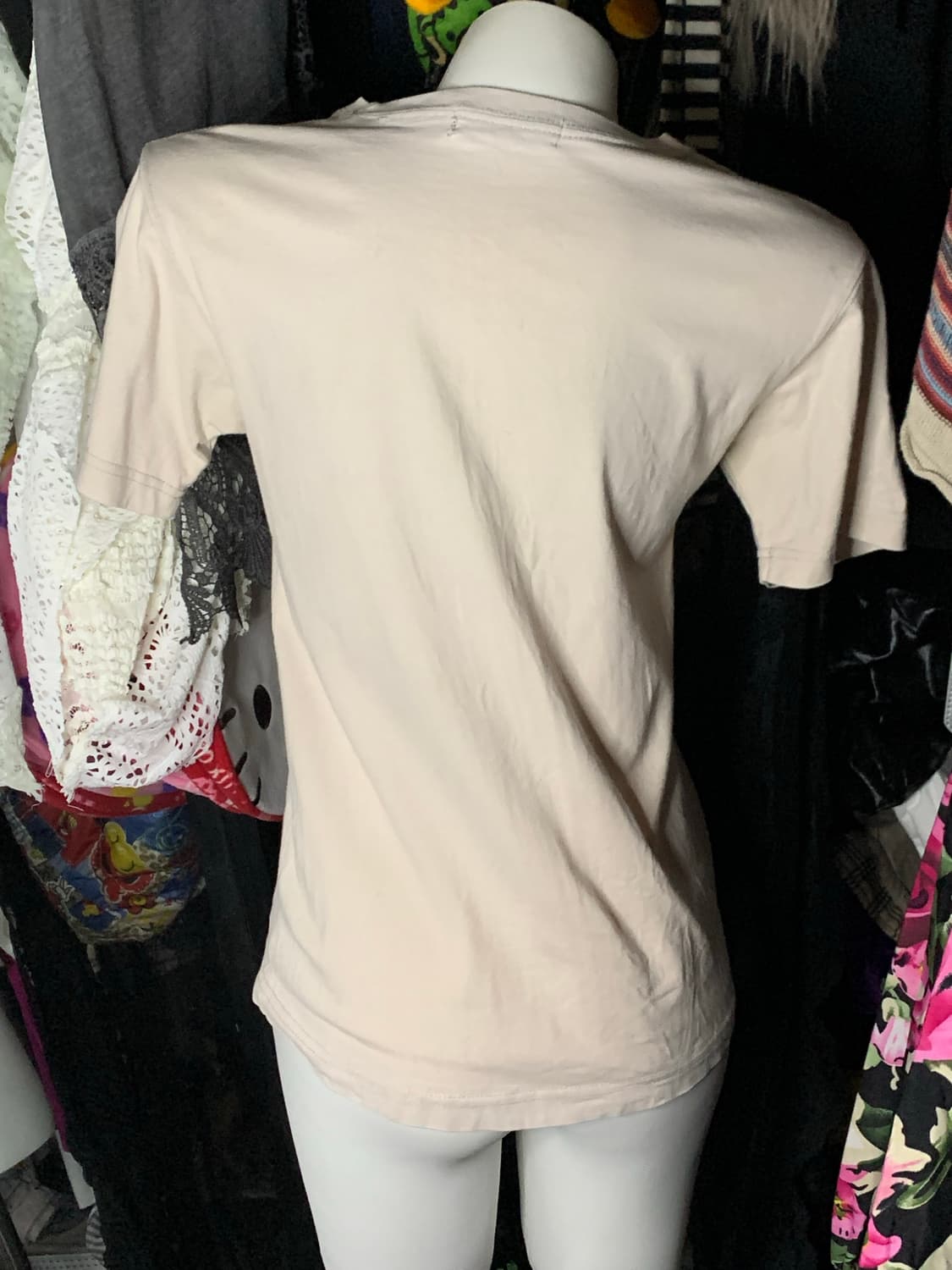y2k 뮤트 그런지 프린팅 반팔티 상품이미지2