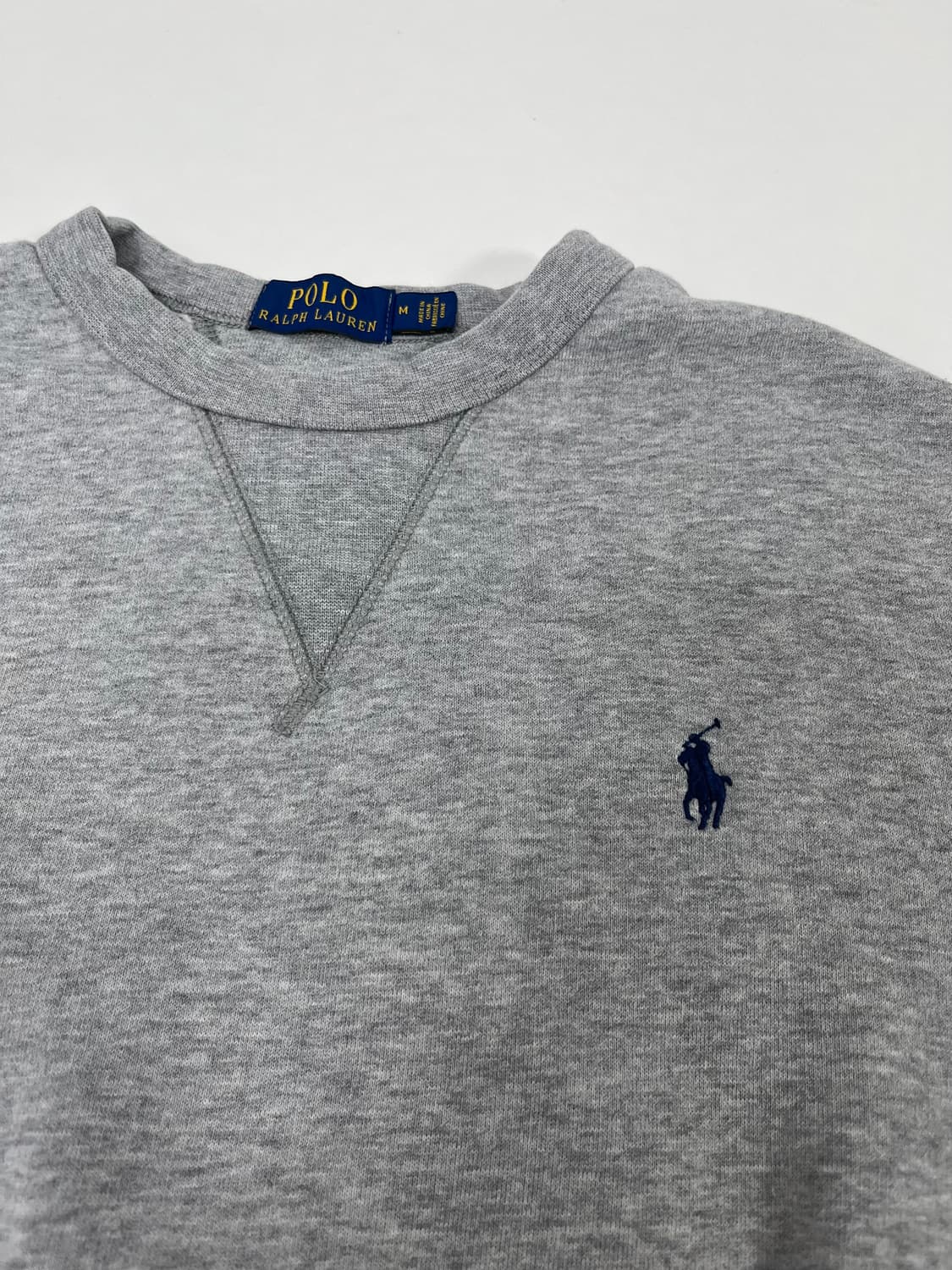 [m] 폴로 랄프로렌 그레이 맨투맨 상품이미지3