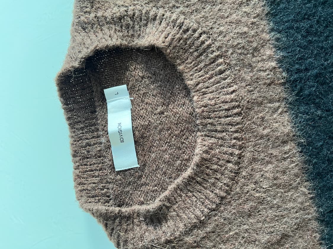 8division 모헤어 보더 스트라이프 스웨터 상품이미지7