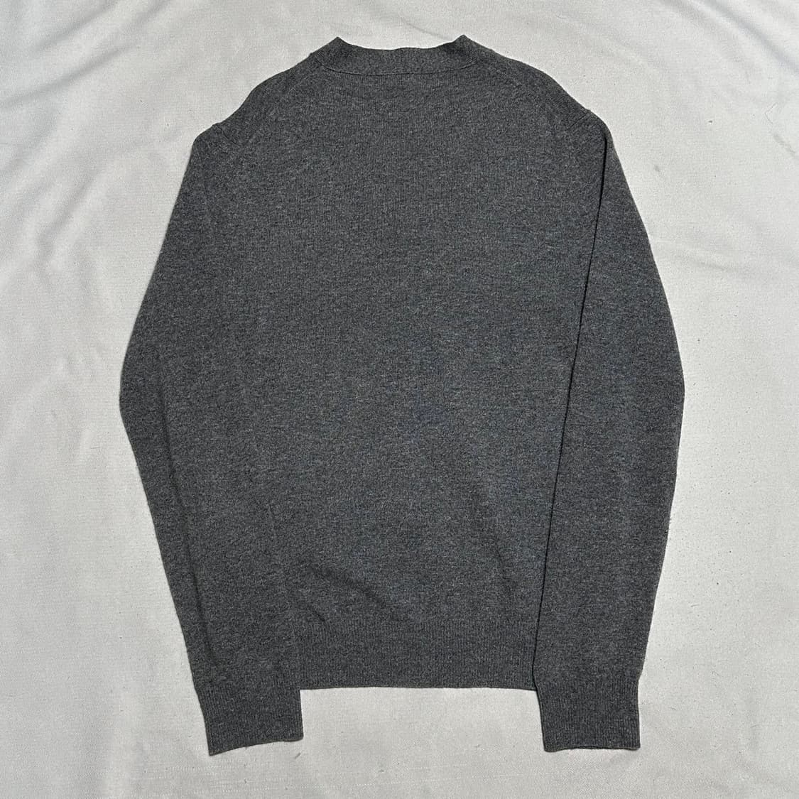 L 꼼데가르송 레드와펜 브이넥 울 가디건 상품이미지3