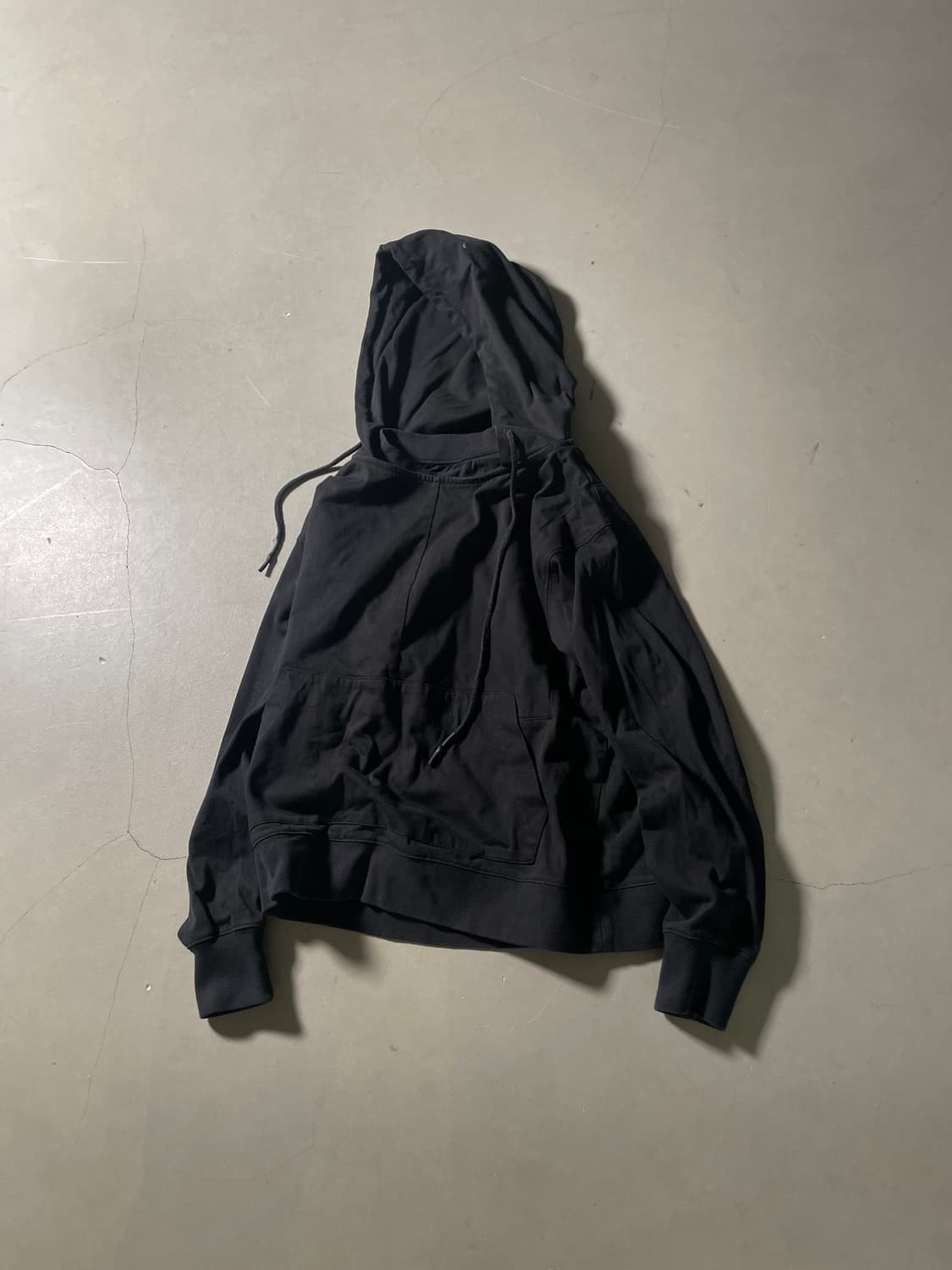 H•d oneoff Washed Double-Hood Sweatshirt 상품이미지1