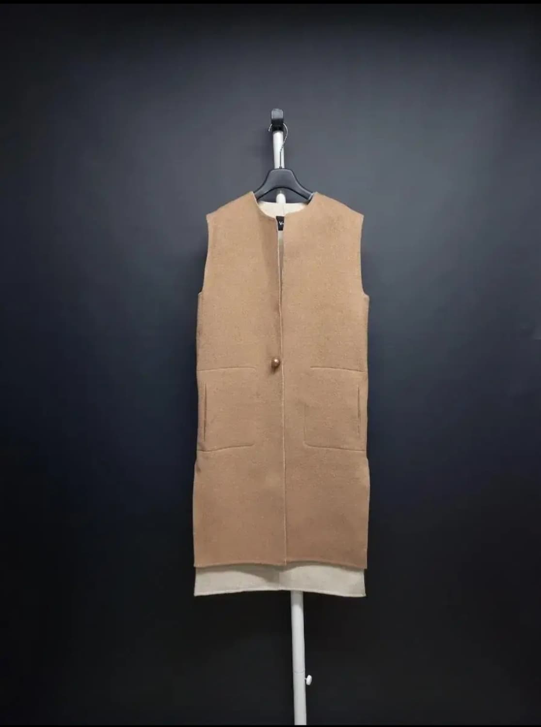 보브 벨 VOV VEL 핸드메이드 롱 베스트 55 상품이미지1