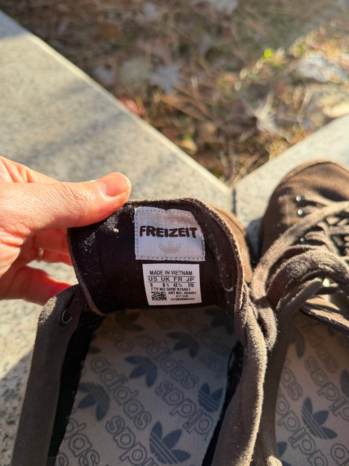 Adidas 아디다스 Freizeit 스웨이드 스니커즈 상품이미지9