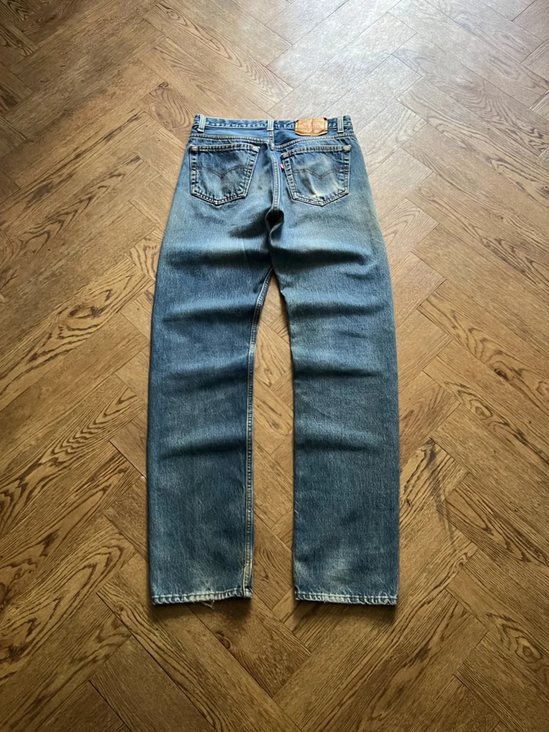 [33]90's 리바이스 501XX USA Made 데님 팬츠 S38 상품이미지1