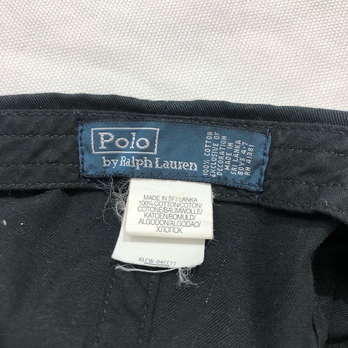 폴로랄프로렌 블랙 볼캡 상품이미지5