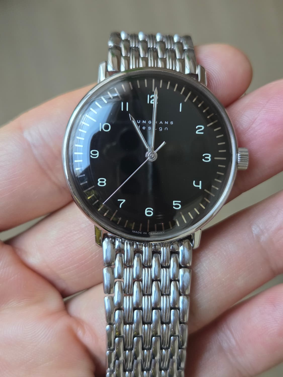 융한스 막스빌 클래식 바우하우스 수동시계 상품이미지9