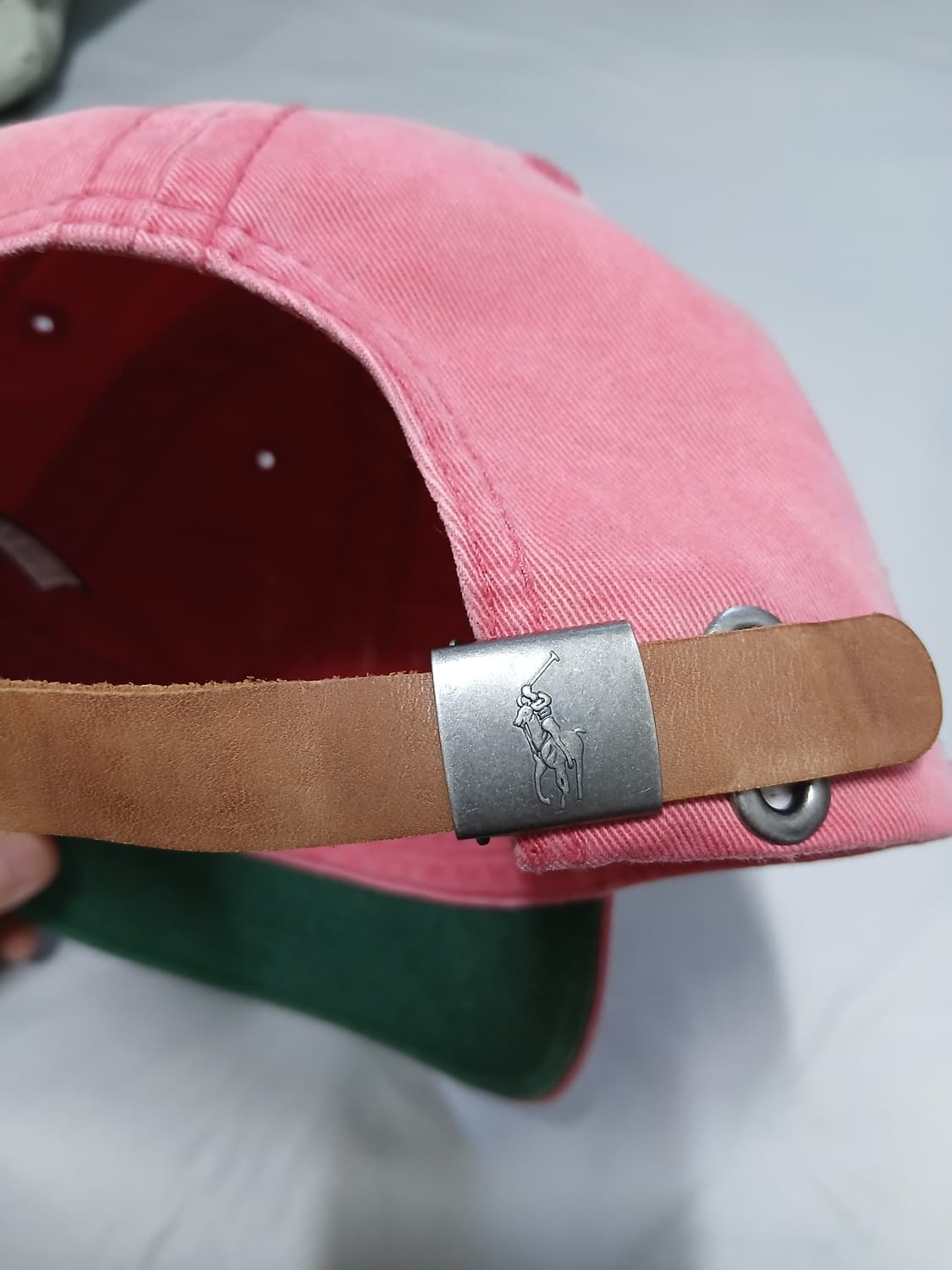 폴로 ny 모자 볼캡 핑크 캡 피그먼트 상품이미지4