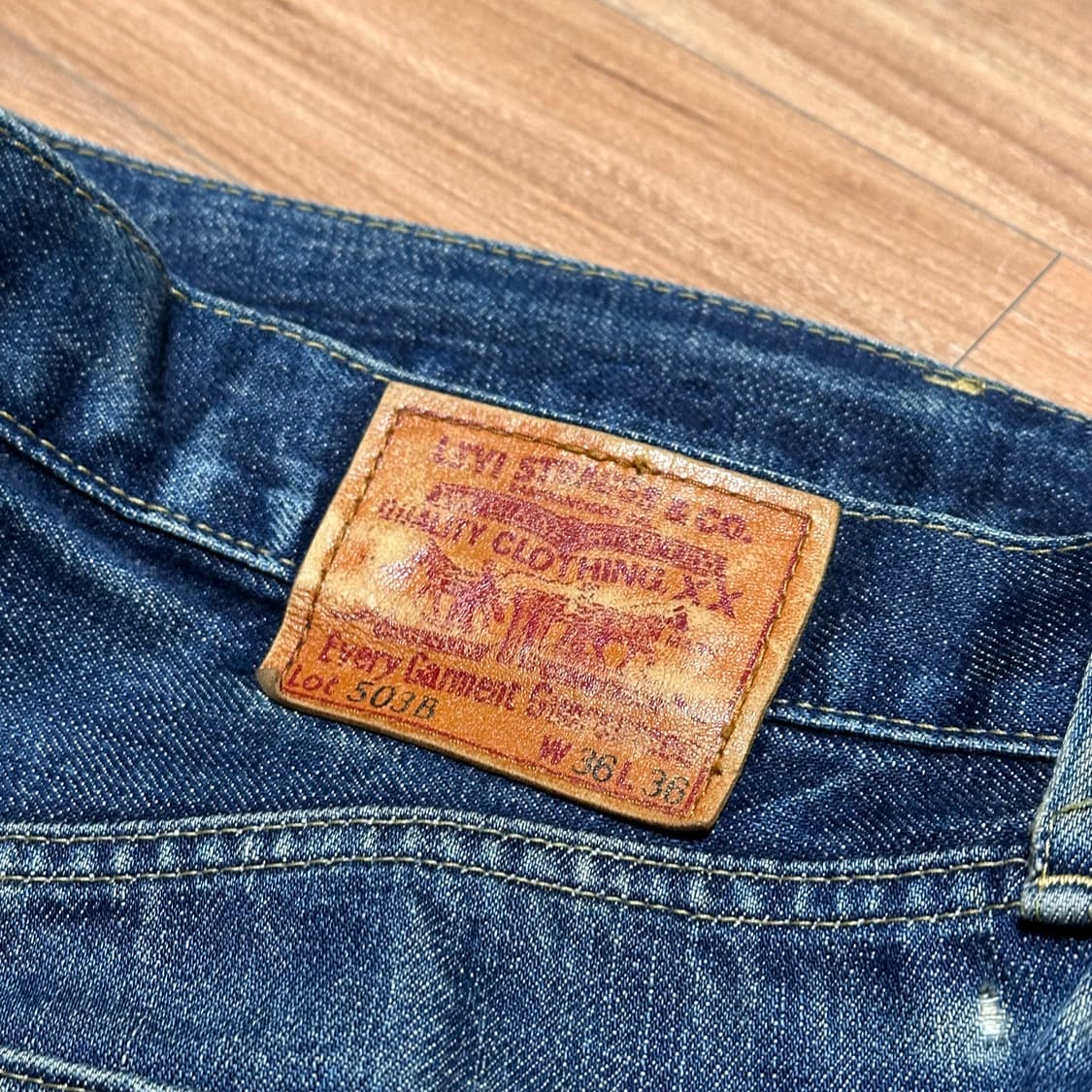 빈티지 리바이스 lvc 503B 36사이즈 상품이미지3