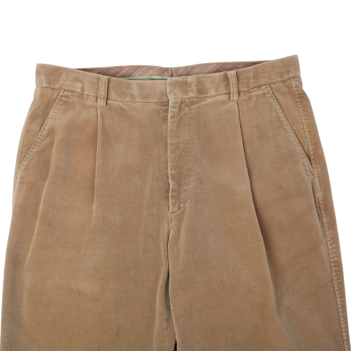 라코스테 베이지 코듀로이 핀턱 팬츠 상품이미지2