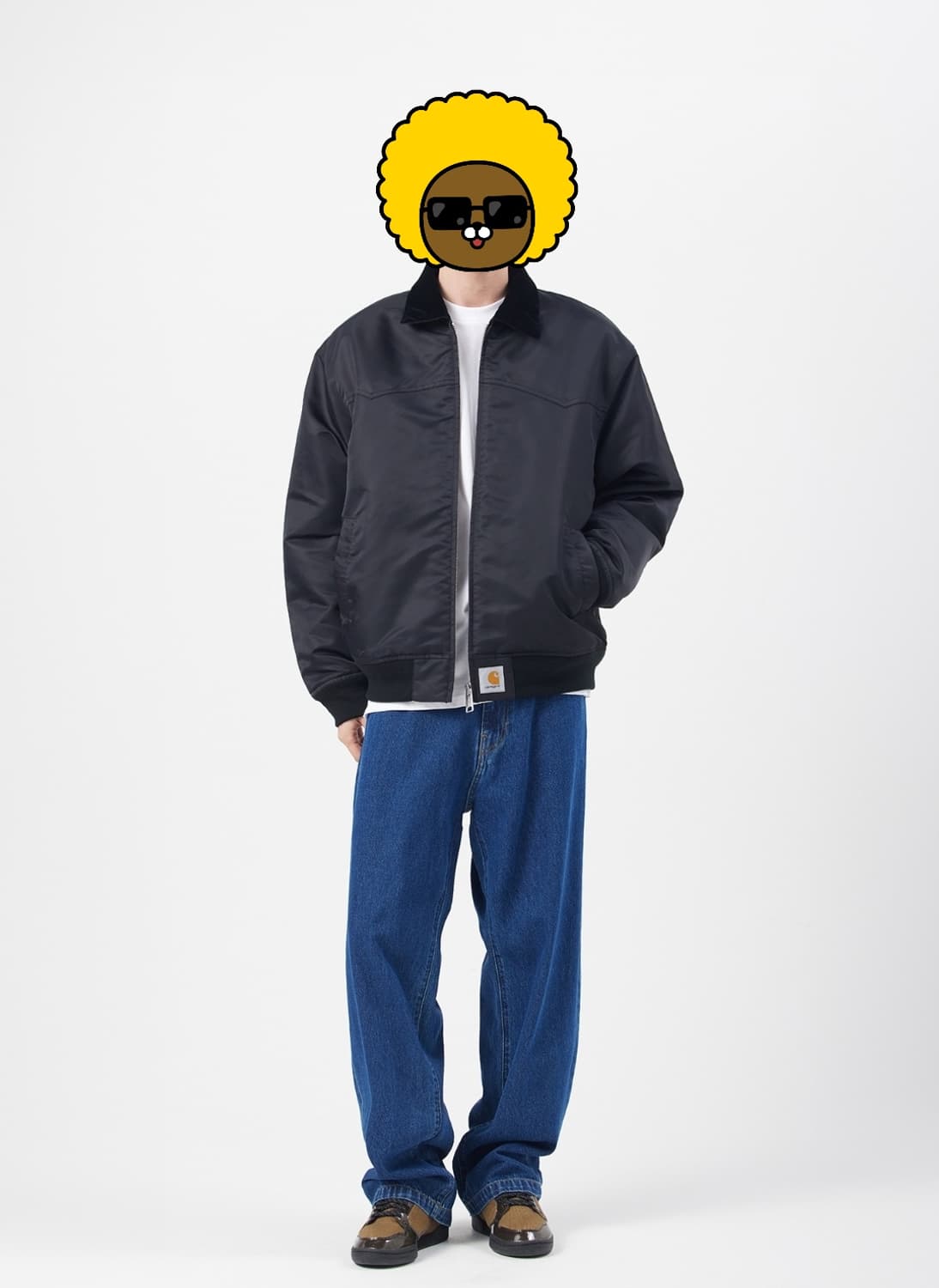 [L]칼하트 산타페 자켓 블랙 상품이미지8