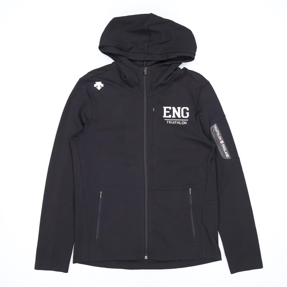 [L] 데상트 잉글랜드 트라이애슬론팀 그래픽 후드집업 자켓 3941 상품이미지1