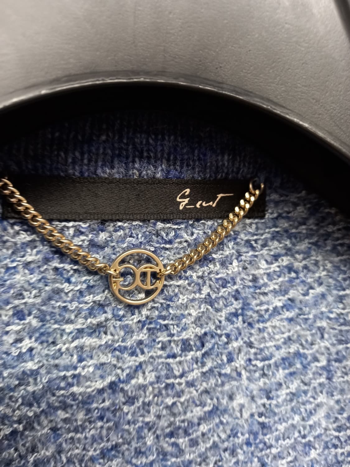 새 지컷 춘추 겨울간절기 트위드직조 가디건자켓 F 44-77 상품이미지6