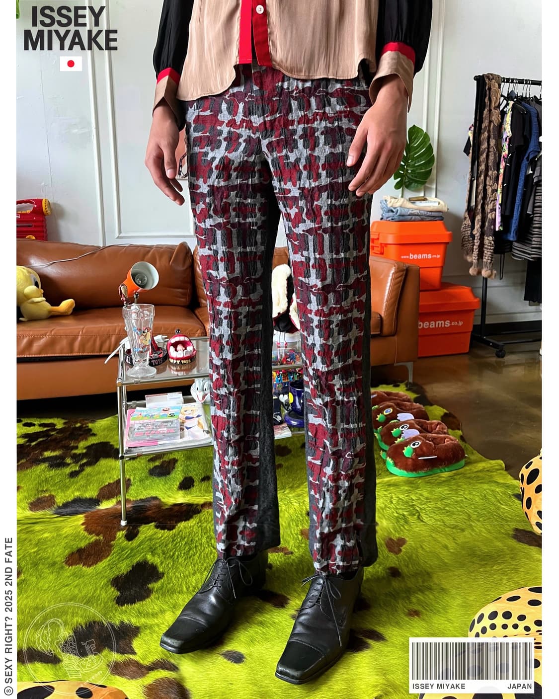 ISSEY MIYAKE A-POC INSIDE Wool Trouser 상품이미지1